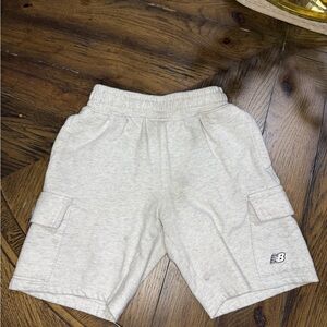 New Balance Gray Cargo Shorts For kids / Size S/8